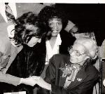 Katrina with late Mrs. Rosa Parks